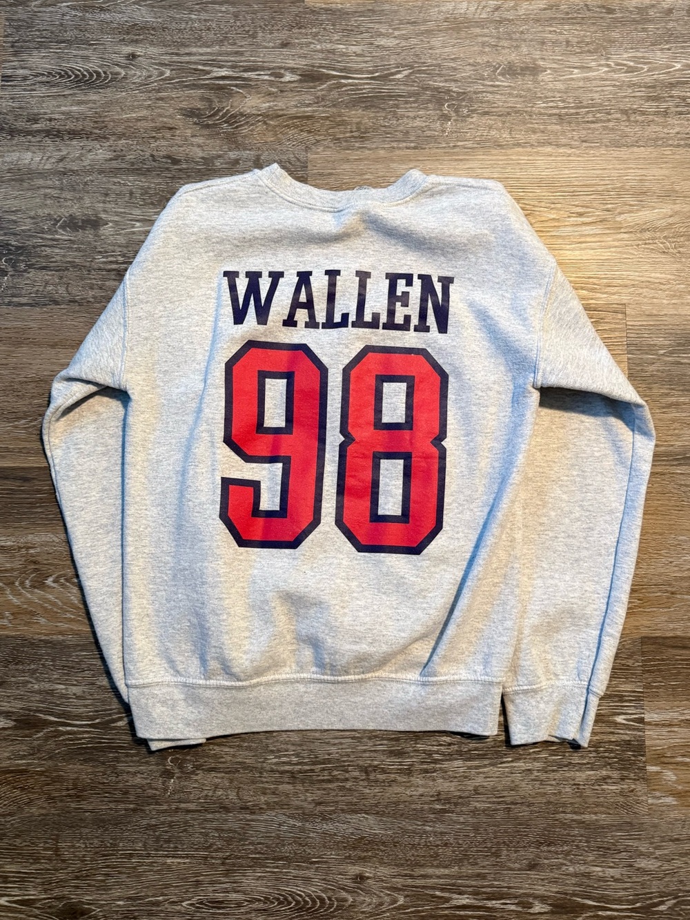 Morgan Wallen 98 Braves Crewneck Sweatshirt